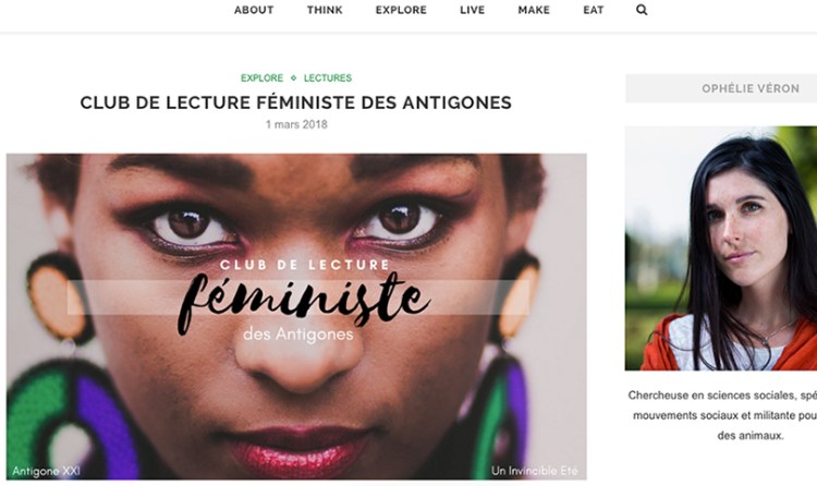 blog,animal,féminisme,sensible,livre,antigone,club,lecture